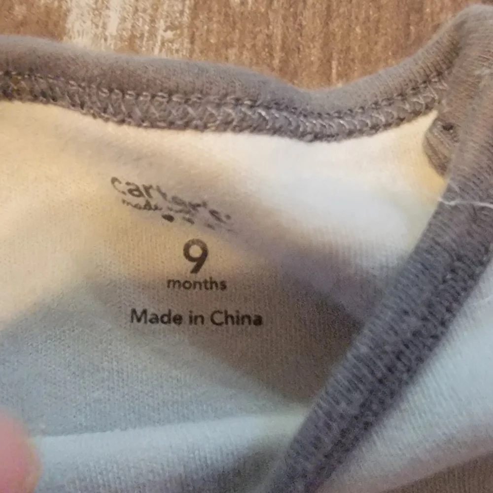 Carter's Gray and Pink Bodysuits Soft Cotton Comfort